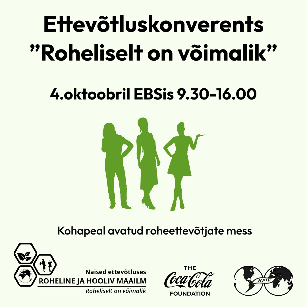Ettevõtluskonverents roheliselt on võimalik